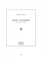 田舎風組曲（ジェラルド・ヴィクトリー） (クラリネット+ピアノ）【Suite Rustique】
