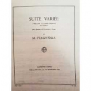 ヴァリエ組曲（マルタ・プタシンスカ）（打楽器四重奏+ピアノ）【Suite Variee】
