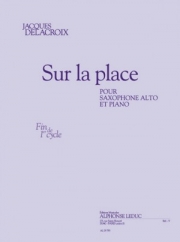 広場で（ジャック・ドラクロワ） (アルトサックス+ピアノ）【Sur La Place】