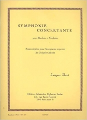 協奏交響曲 （ジャック・イベール）（ソプラノサックス+ピアノ）【Symphonie Concertante】