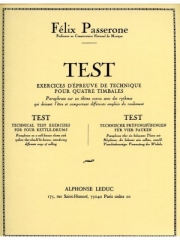 テスト（Félix Passerone）（ティンパニ）【Test】