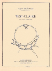 テスト - クレール（ジャックス・ドレクリューズ）（スネアドラム）【Test-Claire】
