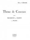 コンクールのためのテーマ（パウル・ピエルネ） (バスーン+ピアノ）【Theme De Concours】