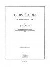 3つの練習曲（ジャン・エマニュエル・オーバン）【3 Etudes】