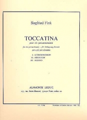 トッカティーナ（ジークフリート・フィンク）（打楽器六重奏）【Toccatina】