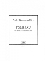 トンボー（アンドレ・ブクレシュリエフ） (クラリネット+ピアノ）【Tombeau】