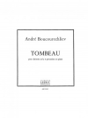 トンボー（アンドレ・ブクレシュリエフ） (クラリネット+ピアノ）【Tombeau】