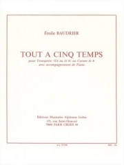 Tout A Cinq Temps (イヴ・ボードリエ)（トランペット+ピアノ）