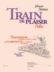 ポルカ「観光列車」（ヨハン・シュトラウス2世） (アルトサックス+ピアノ）【Train De Plaisir】