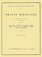 難しい曲集（バスーン）【Traits difficiles】