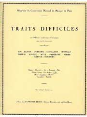 難しい曲集・Vol.2（テューバ）【Traits difficiles・Vol.2】