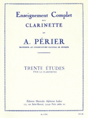 30の練習曲（オーギュスト・ペリエ）（クラリネット）【Trente Etudes】