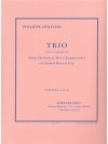 トリオ  (フィリップ・フェヌロン）(クラリネット三重奏)【Trio】