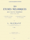 20の旋律的な練習曲・Vol.1（ルイ・ブレマン）（ソプラノサックス）【20 Etudes Mélodiques・Vol. 1】