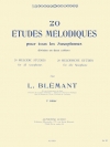 20の旋律的な練習曲・Vol.1（ルイ・ブレマン）（テナーサックス）【20 Etudes Mélodiques・Vol. 1】