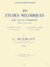 20の旋律的な練習曲・Vol.1（ルイ・ブレマン）（テナーサックス）【20 Etudes Mélodiques・Vol. 1】