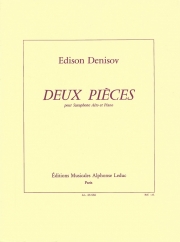 2つの小品（エディソン・デニソフ） (アルトサックス+ピアノ）【Deux Pièces】