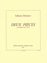 2つの小品（エディソン・デニソフ） (アルトサックス+ピアノ）【Deux Pièces】