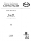 ワルツ（アドルフォ・ミンドリン）（スネアドラム+ピアノ）【Valse】