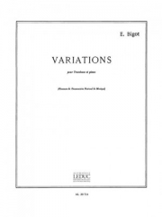 変奏曲（ウジェーヌ・ビゴー） (トロンボーン+ピアノ）【Variations】