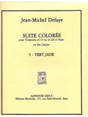 ヴェール・ジェイド (ジャン＝ミシェル・ドフェイ)（トランペット+ピアノ）【Suite Coloree No.5: Vert Jade】