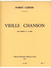 古い歌（ロベール・クレリス） (クラリネット+ピアノ）【Vieille Chanson】