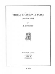 Vieille Chanson A Boire（Guy Delamorinière） (バスーン+ピアノ）