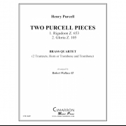 2つのパーセルの小品 (ヘンリー・パーセル) (金管四重奏)【Two Purcell Pieces】