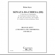 教会ソナタ (ブライアン・ジョイス) (金管四重奏)【Sonata da Chiesa (III)】