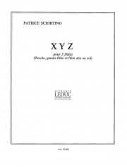 X.Y.Z.（パトリーチェ・ショルティーノ）  (フルート三重奏)