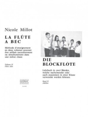 La Flûte a Bec Vol.2（ニコル・ミロー）（アルトリコーダー）