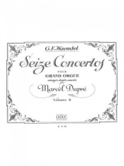 16の協奏曲・Vol.2 (ヘンデル)（オルガン）【16 Concertos for Organ・Vol.2】