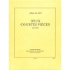 2つの短い小品（ジャン・アラン）（ピアノ）【2 Courtes Pieces】
