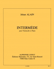 Intermede（ジャン・アラン） (チェロ+ピアノ）