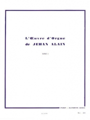 オルガン作品・第1巻 (ジャン・アラン)（オルガン）【Oeuvre D'Orgue 1】