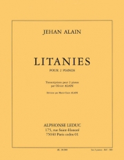 リタニィ（ジャン・アラン）（ピアノ二重奏）【Litanies】