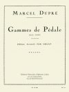 ペダルの練習 (マルセル・デュプレ)（オルガン）【Gammes De Pedale】