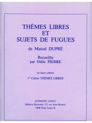 Thèmes Libres et Sujets de Fugues Vol.2 (マルセル・デュプレ)（オルガン）