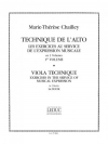 アルト・テクニック・Vol.1（マリー・テレサ・シャイエ） (ヴィオラ）【Technique De L'Alto Vol.1】