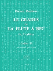 Le Gradus de la Flûte a Bec Vol.D（ピエール・ポーボン）（ソプラノリコーダー）