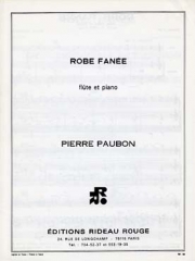 ローブ・ファネ（ピエール・ポーボン） (フルート+ピアノ）【Robe Fanée】