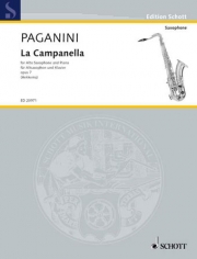ラ・カンパネラ（ニコロ・パガニーニ） (アルトサックス+ピアノ）【La Campanella Op. 7】