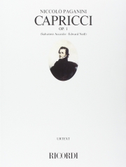 カプリチ・Op.1（ニコロ・パガニーニ） (ヴァイオリン）【Capricci, Op. 1】