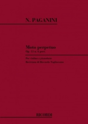 無窮動・Op.11・No.6（ニコロ・パガニーニ） (ヴァイオリン+ピアノ）【Moto Perpetuo Op.11, No.6】