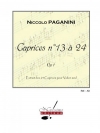 24のカプリス・Vol.2（ニコロ・パガニーニ） (ヴァイオリン）【24 Caprices  Vol. 2 - Caprices 13 A 24】