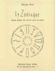 「黄道十二宮」（ジョルジュ・ミゴー）（ピアノ）【Le Zodiaque】