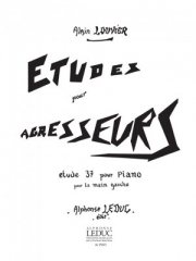 エチュード・37（アラン・ルーヴィエ）（ピアノ）【Etude 37】