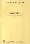 アラベスク（マルセル・グランジャニー）（ハープ）【Arabesque from '3 Pièces pour Piano'】