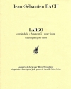 ラルゴ（バッハ） (ハープ）【Largo (From Sonata No. 5 For Violin)】