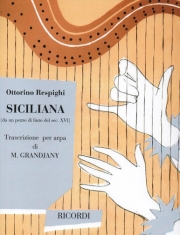 シチリアーナ（オットリーノ・レスピーギ）（ハープ）【Siciliana】